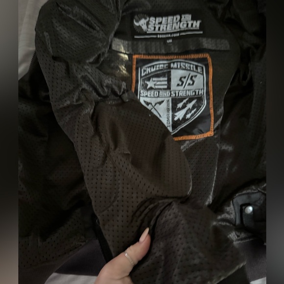 NWOT Speed and Strength-motorcycle Go for Brook armored hoodie jacket size S - Picture 8 of 16